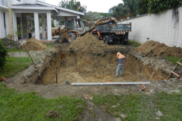 Excavation Work - Eureka Pools